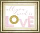 Classy Living Amanda Murray All You Need is Love Wall Art-0