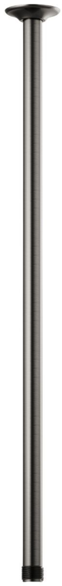 Brizo Essential™ Brilliance® Luxe Steel® Ceiling Mount Shower Arm and Round Flange-0