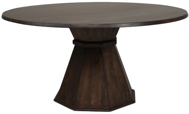 Parker House® Portico Hazelnut Round Dining Table-0