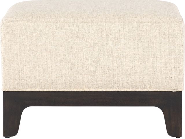 Hooker® Furniture Archives Black/Curate Wheat Ottoman-2