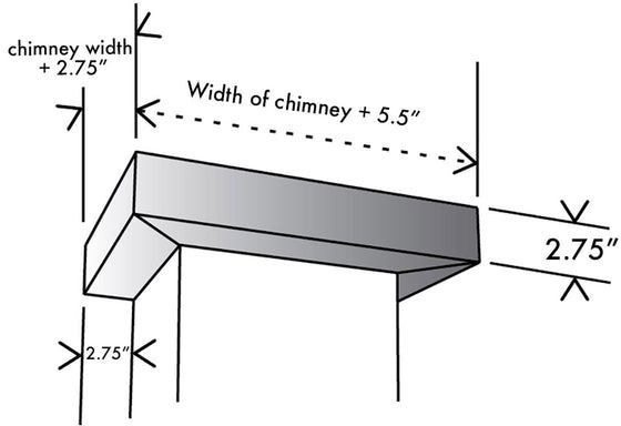 ZLINE Stainless Steel Crown Molding-4