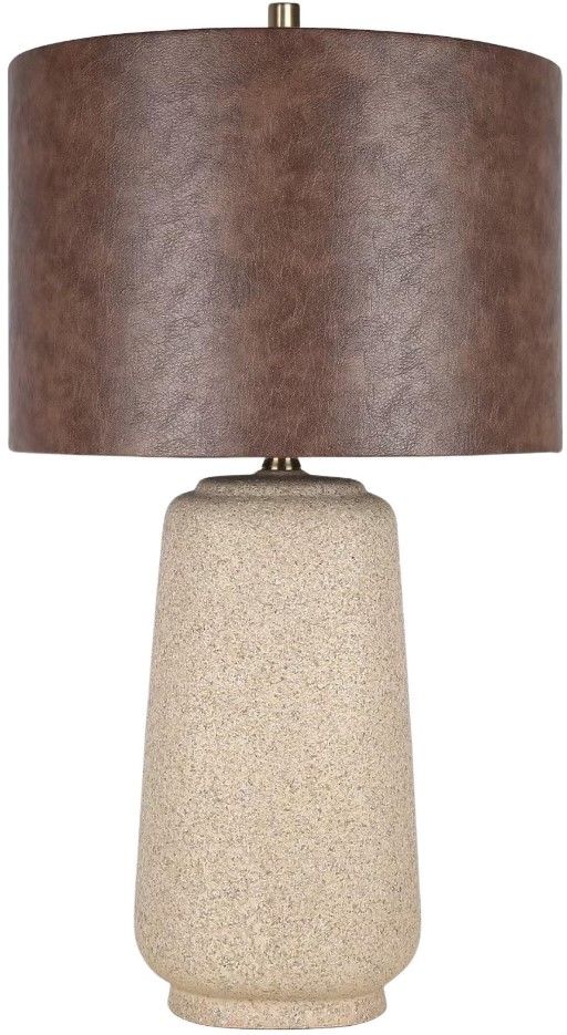 Classy Living 2-Piece Rustic Harmony Rock Table Lamp Set-0