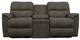 La-Z-Boy® Brooks Slate Power Reclining Loveseat with Console and Headrest-1