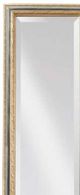 Bassett Mirror Regis Gold/Silver Floor Mirror-1