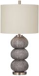 Bassett Mirror Jed Dark Gray Table Lamp-0