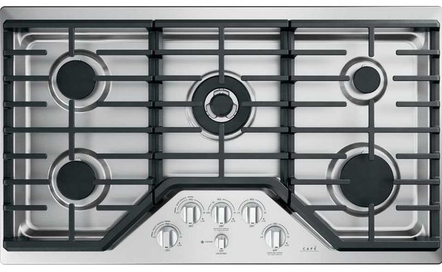 Café™ 36" Stainless Steel Gas Cooktop-0