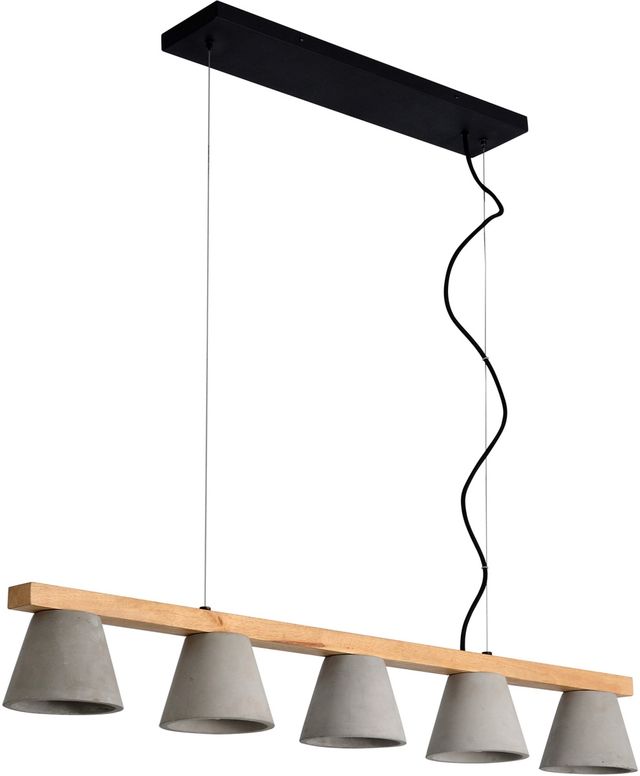 Renwil® Zain Black Powder Pendant Light-1