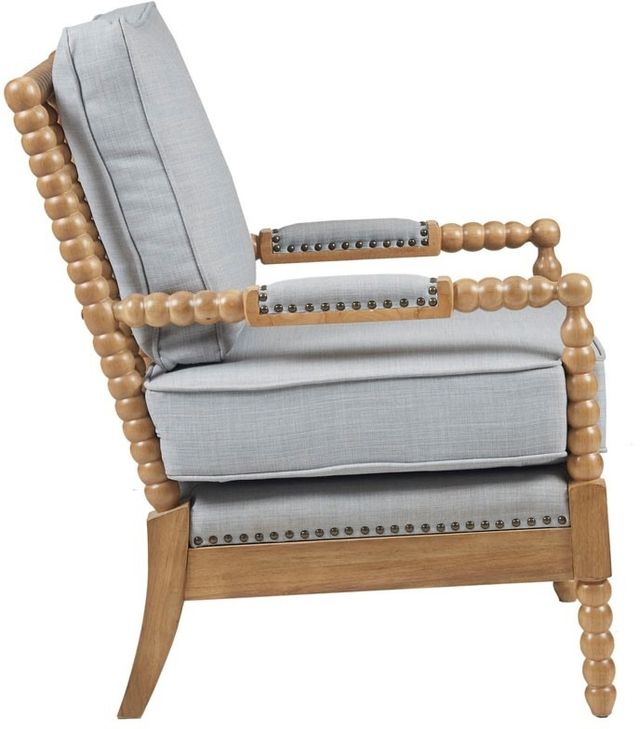 Olliix by Madison Park Donohue Light Blue Accent chair-3