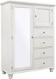 aspenhome® Cambridge White Chiffarobe-0
