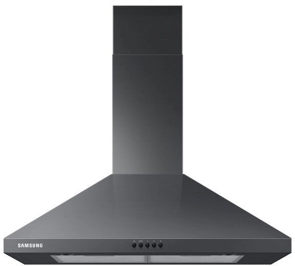 Samsung 30" Fingerprint Resistant Black Stainless Steel Wall Mounted Range Hood