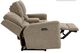 Bassett® Furniture Club Level Calvin Pecan Power Reclining Loveseat with Console-2