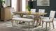 Najarian Furniture Chevron Gray Rectangle Dining Table-1