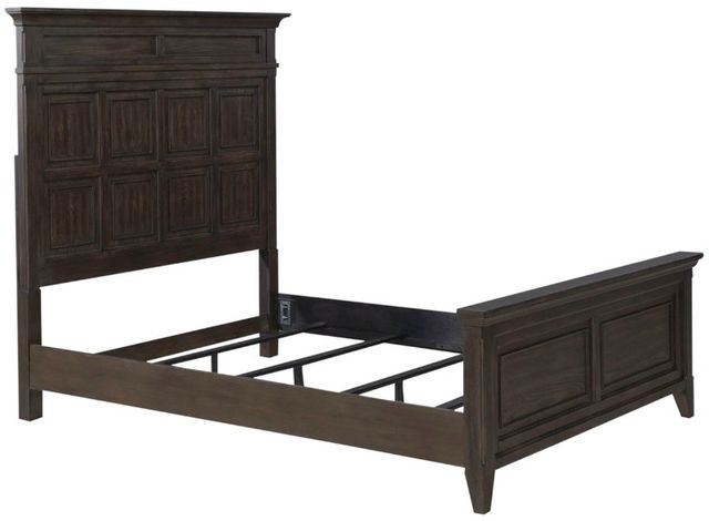 Liberty Furniture Paradise Valley 3-Piece Saddle Brown Queen Panel Bedroom Set-2
