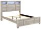 Homelegance® Everett Gray Eastern King Storage Panel Bed-4