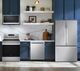 LG 4 Piece Kitchen Package with a 27 cu. ft. Counter-Depth MAX French Door Refrigerator with Internal Water Dispenser-0