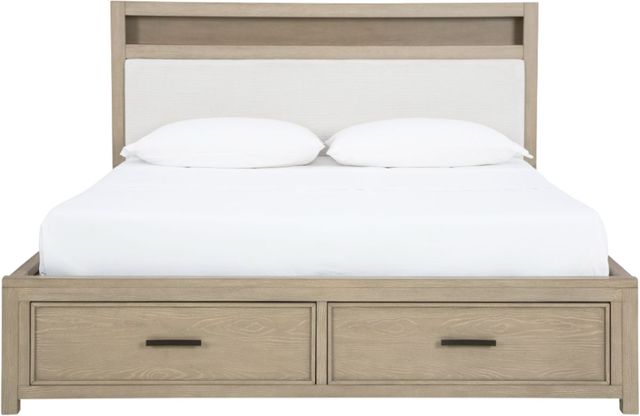 Signature Design by Ashley® Calmoro 3-Piece Gray King Bedroom Set-3