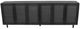 Nest Home Collections Harbor Matte Black Long Cabinet -0