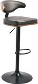 Signature Design by Ashley® Bellatier Black Upholstered Swivel Bar Stool-0