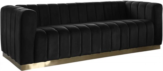 Meridian Furniture Marlon Black Sofa-0