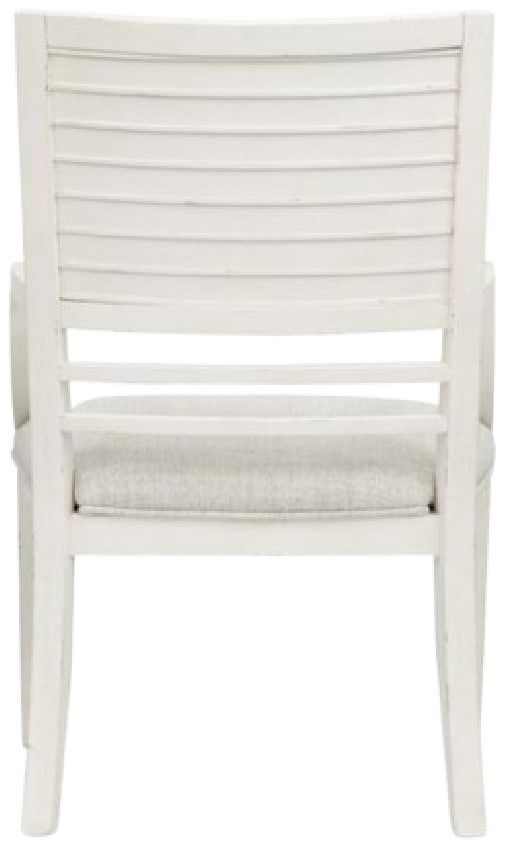 Magnussen Home® Echo Isles Driftwood and Sea Pearl Arm Chair-4