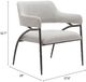 Zuo® Modern Vesterboro Black/Gray Accent Chair-1