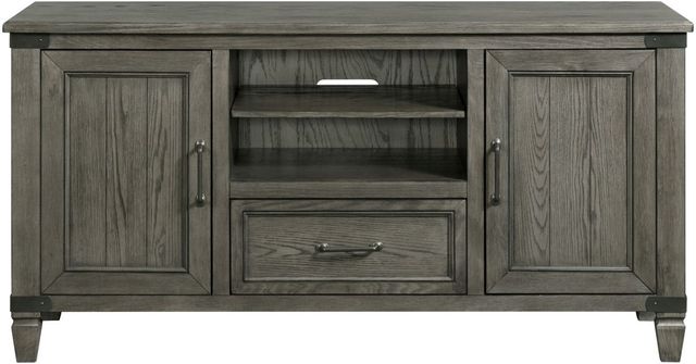 Intercon Foundry Pewter 60" TV Console-1