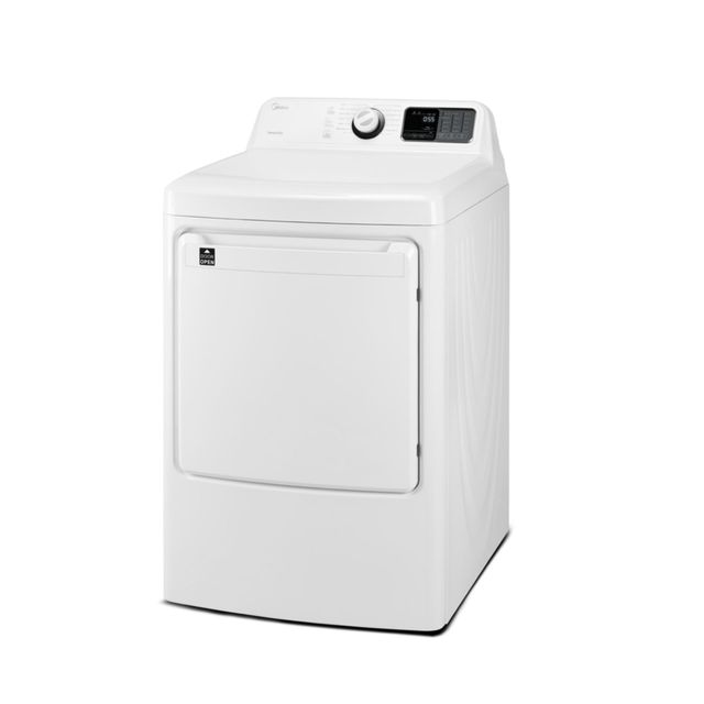 Midea® 7.5 Cu. Ft. White Front Load Electric Dryer-1