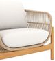 New Classic® Home Furnishings Solstice Beige/White Polyester/Nylon Outdoor Chair-3