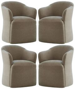 Liberty Furniture Accent Dining 4-Piece Wicker Arm Chair Set