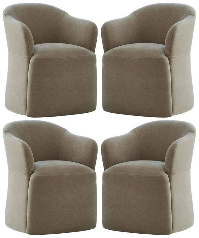 Liberty Furniture Accent Dining 4-Piece Wicker Arm Chair Set