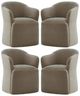 Liberty Furniture 4-Piece Wicker Dining Arm Chair Set-0