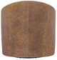 Hooker® Furniture CC Remi Aniline Embossed Suede Swivel Chair-3
