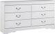 Signature Design by Ashley® Anarasia 5-Piece White Twin Sleigh Bed Set-2