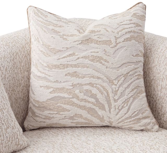 Michael Amini® Savannah Breeze White Loveseat-4