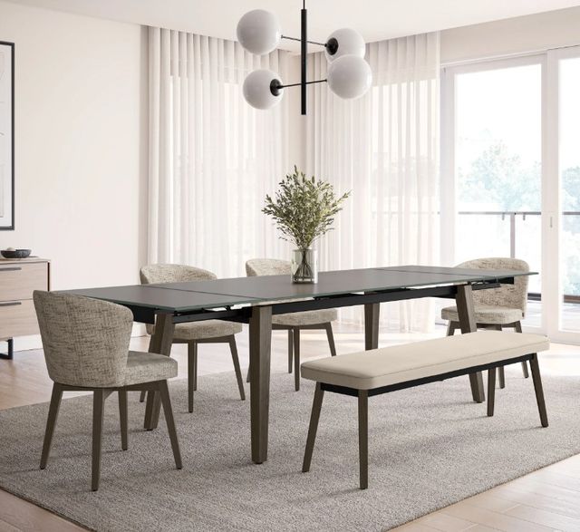 Amisco Customizable Amos 113" Rectangular Dining Table-1