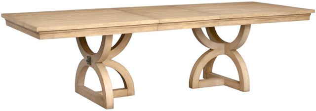 Magnussen Home® Coventry Honey Maple Trestle Dining Table-2
