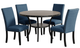 New Classic® Home Furnishings Crispin Gray 48" Round Dining Table-1