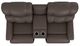 La-Z-Boy® Pinnacle Umber Leather Power Wall Reclining Loveseat with Headrest and Console-4