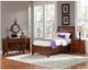 Vaughan-Bassett Bonanza Cherry Twin Storage Bed-2