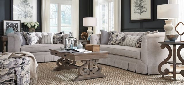 Magnussen Home® Tinley Park Dovetail Grey Accent End Table-3