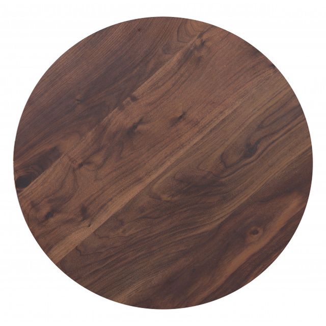 Zuo® Alto Brown Bistro Table with Black Base-1