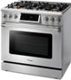 Thor Kitchen® Professional 36" Stainless Steel Pro Style Gas Range-4