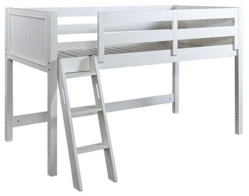 Liberty Furniture Allyson Park Wirebrushed White Twin Loft Bed-1