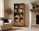 aspenhome® Sandro Brushed Bourbon 74" Bookcase with 2-Doors-1