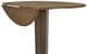 John Thomas Furniture® Dining Essentials Hickory Round Drop Leaf Top with Coal Aria Pedestal Base-1