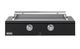 Caliber™ Rockwell Social 48" Matte Black Built-In Natural Gas Outdoor Griddle with Polished Chrome Hardware-0