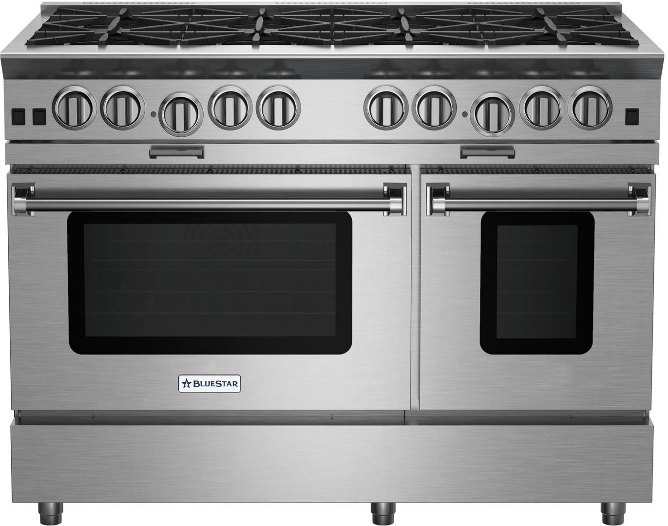 BlueStar® Platinum™ Series 48" Color Match Pro Style Slide In Liquid Propane Gas Range