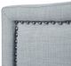 Olliix by Madison Park Nadine Dusty Blue Queen Upholstery Headboard-2