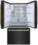 ZLINE Autograph Edition 36" 28.9 Cu. Ft. Black Stainless Steel Freestanding French Door Refrigerator with Dual Ice Maker-1