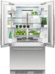 Fisher & Paykel Series 7 36 in. 16.8 Cu. Ft. Panel Ready Built In French Door Refrigerator-1